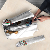 Personalized Iran Football Cheetah Umbrella Team Melli Persian Soccer Graphic Art