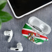 Personalized Iran Football Team Melli AirPods Case Iranian Cheetah Patriotic Flag