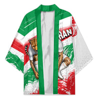 Personalized Iran Football Team Melli Kimono Iranian Cheetah Patriotic Flag