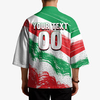 Personalized Iran Football Team Melli Kimono Iranian Cheetah Patriotic Flag