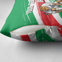 Personalized Iran Football Team Melli Pillow Cover Iranian Cheetah Patriotic Flag