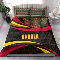 Angola Bedding Set with Red Black Yellow Tribal Design and Elephant - Wonder Print Shop