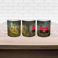 Angola Ceramic Mug with Savannah Wildlife Design and African Animal - Wonder Print Shop