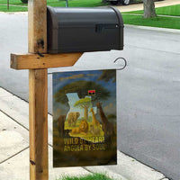 Angola Garden Flag with Savannah Wildlife Design and African Animal - Wonder Print Shop