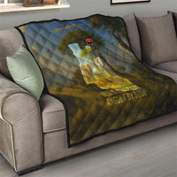 Angola Quilt with Savannah Wildlife Design and African Animal - Wonder Print Shop