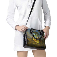 Angola Shoulder Handbag with Savannah Wildlife Design and African Animal - Wonder Print Shop