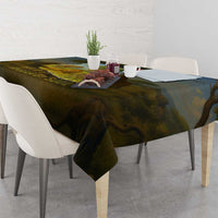 Angola Tablecloth with Savannah Wildlife Design and African Animal - Wonder Print Shop