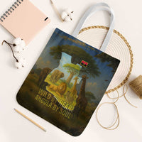 Angola Tote Bag with Savannah Wildlife Design and African Animal - Wonder Print Shop
