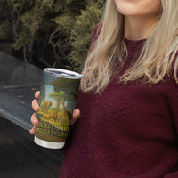 Angola Tumbler Cup with Savannah Wildlife Design and African Animal - Wonder Print Shop