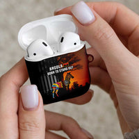Angola AirPods Case with Sunset Zebra Design and African Nature - Wonder Print Shop