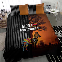 Angola Bedding Set with Sunset Zebra Design and African Nature - Wonder Print Shop