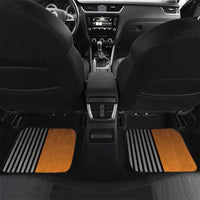 Angola Car Mats with Sunset Zebra Design and African Nature - Wonder Print Shop