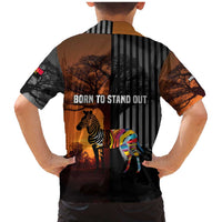 Angola Family Matching Mermaid Dress and Hawaiian Shirt with Sunset Zebra Design and African Nature - Wonder Print Shop