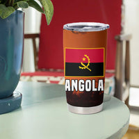 Angola Tumbler Cup with Sunset Zebra Design and African Nature - Wonder Print Shop