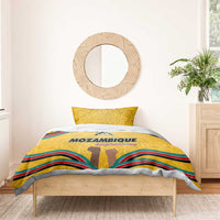 Mozambique Bedding Set with Yellow Red Green Swirl Design and Independence Day - Wonder Print Shop