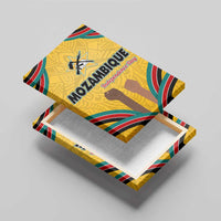 Mozambique Canvas Wall Art with Yellow Red Green Swirl Design and Independence Day - Wonder Print Shop