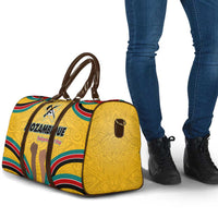 Mozambique Travel Bag with Yellow Red Green Swirl Design and Independence Day - Wonder Print Shop