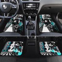 Urban Rebel Raccoon Car Mats Grunge Graffiti Street Art Abstract Collage Pop Culture