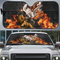 Bellerophon Vs Chimera Greek Mythology Auto Sun Shade Pegasus Monster Battle Epic