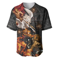 Bellerophon Vs Chimera Greek Mythology Baseball Jersey Pegasus Monster Battle Epic