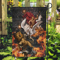 Bellerophon Vs Chimera Greek Mythology Garden Flag Pegasus Monster Battle Epic
