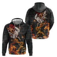 Bellerophon Vs Chimera Greek Mythology Hoodie Pegasus Monster Battle Epic