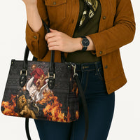 Bellerophon Vs Chimera Greek Mythology Leather Bag Pegasus Monster Battle Epic
