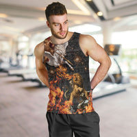 Bellerophon Vs Chimera Greek Mythology Men Tank Top Pegasus Monster Battle Epic