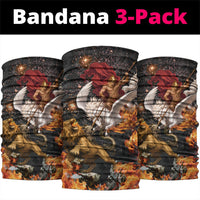 Bellerophon Vs Chimera Greek Mythology Neck Gaiter Pegasus Monster Battle Epic