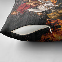 Bellerophon Vs Chimera Greek Mythology Pillow Cover Pegasus Monster Battle Epic