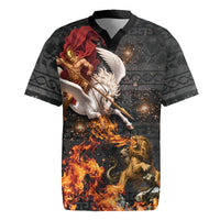 Bellerophon Vs Chimera Greek Mythology Rugby Jersey Pegasus Monster Battle Epic