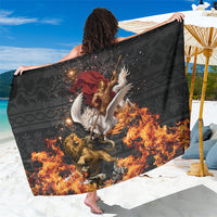 Bellerophon Vs Chimera Greek Mythology Sarong Pegasus Monster Battle Epic