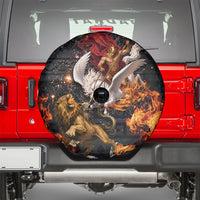 Bellerophon Vs Chimera Greek Mythology Spare Tire Cover Pegasus Monster Battle Epic