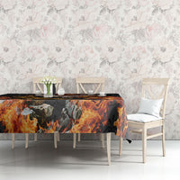 Bellerophon Vs Chimera Greek Mythology Tablecloth Pegasus Monster Battle Epic