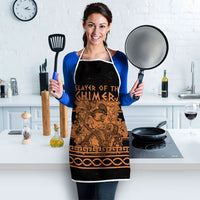 Bellerophon Vs Chimera Greek Mythology Apron Ancient Greek Heroic