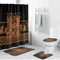 Bellerophon Vs Chimera Greek Mythology Bathroom Set Ancient Greek Heroic