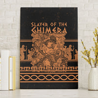 Bellerophon Vs Chimera Greek Mythology Canvas Wall Art Ancient Greek Heroic