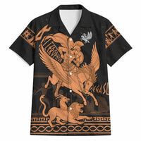 Bellerophon Vs Chimera Greek Mythology Hawaiian Shirt Ancient Greek Heroic