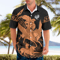 Bellerophon Vs Chimera Greek Mythology Hawaiian Shirt Ancient Greek Heroic