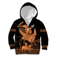 Bellerophon Vs Chimera Greek Mythology Kid Hoodie Ancient Greek Heroic