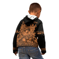 Bellerophon Vs Chimera Greek Mythology Kid Hoodie Ancient Greek Heroic