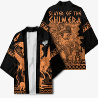 Bellerophon Vs Chimera Greek Mythology Kimono Ancient Greek Heroic