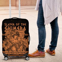 Bellerophon Vs Chimera Greek Mythology Luggage Cover Ancient Greek Heroic