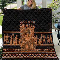 Bellerophon Vs Chimera Greek Mythology Quilt Ancient Greek Heroic
