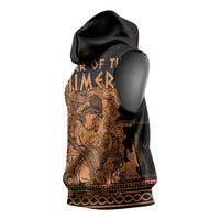 Bellerophon Vs Chimera Greek Mythology Sleeveless Hoodie Ancient Greek Heroic