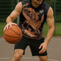 Bellerophon Vs Chimera Greek Mythology Sleeveless Hoodie Ancient Greek Heroic