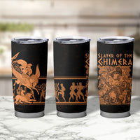 Bellerophon Vs Chimera Greek Mythology Tumbler Cup Ancient Greek Heroic