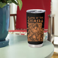 Bellerophon Vs Chimera Greek Mythology Tumbler Cup Ancient Greek Heroic