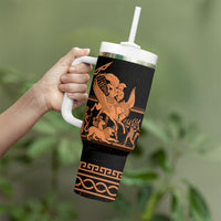 Bellerophon Vs Chimera Greek Mythology Tumbler With Handle Ancient Greek Heroic