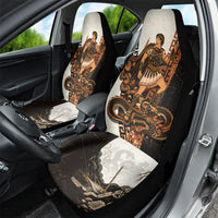 Cadmus Greek Mythology Dragon Slayer Car Seat Cover Spartan Warrior Epic Battle Vintage Grunge